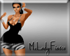 fig82 blk n grey dress