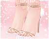 $K Cute White Heels