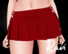 R. Gia Red Skirt