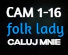 folk lady caluj mnie