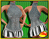 Glitter Siver Gray Dress