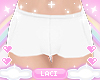 ✧.° Kids White Shorts