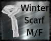 White Winter Scarf M/F