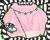 Pink Skirt+Chain Belt