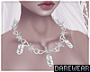 Barbwire+ razor necklace
