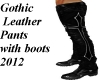 Gothic Leather Pants