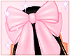 Hair bow pink