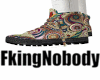 FkingNobody Pattern Boot