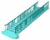 Stairs Animated in Teal