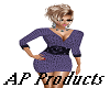 Sexy Violet Dress