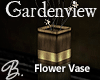 *B* Gardenview Flwr Vase
