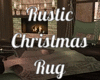 Rustic Christmas Rug