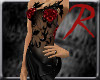 ellegant black rose red