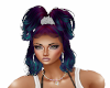 Hair PurpleGreen Lizzy