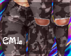 Camo Jeans blk EML