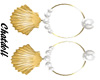 C)Mermaid Shell Earrings
