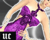 PURPLE sexy long gown