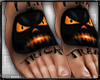 Halloween Pumpkin Feet