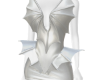 Bat Dress White