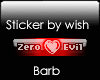 Vip Sticker Zero/Evil