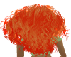 curly orange/red hair