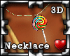 !P Lollipop 3D Necklace