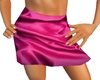Fuschia Satin Skirt
