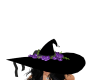 Witch hat w/ Prp flower