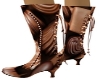 Victorian chocolate boot