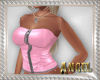 [AIB]Leather Corset Pink