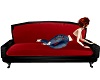 *Red Lovers Couch*