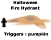 Halloween Fire Hydrant