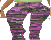 Pink/Green Camo Jeans