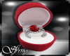 *S* Ring Ruby Red