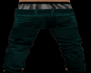 $A$ male turquiose jeans