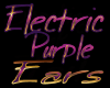 Electric Purple ears