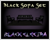 [EL] Black Sofa Set
