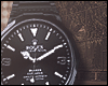 g. black modern watch