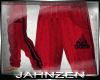 J*  Pants Red