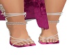 Pink Velvet Shoes