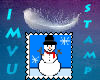 Silly Snowman Stamp