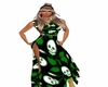 Halloween skeleton dress