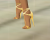 gold suzi heels