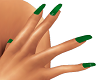 Green Shine Nails