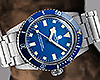 Classic Blue Face Watch