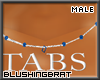!B Tabs (M) Necklace