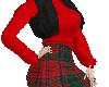A~ Red Skirt/Sweater