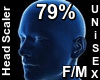 Unisex Head Size 79%
