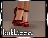 (KUK)yem red heels