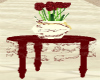 *mJb*GoldWineTulipTable